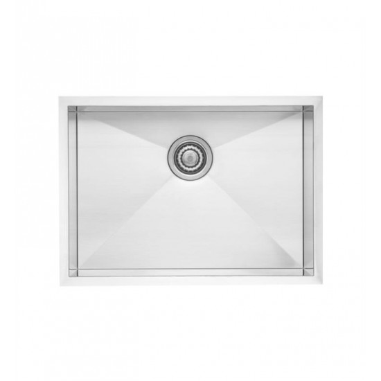 Blanco 442079 Quatrus 25" Single Bowl Undermount Stainless Steel Kitchen Sink in Satin