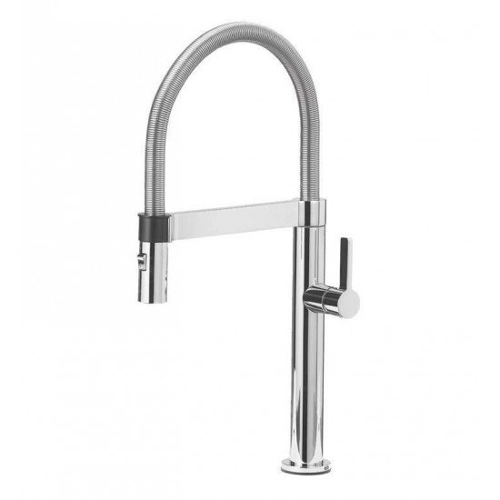 Blanco 441624 Culina Mini 1.8 GPM Single Handle Kitchen Faucet with Pulldown Spray in Chrome