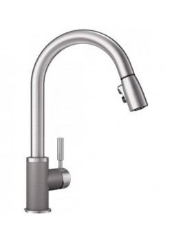 Cinder/Stainless Dual Finish Blanco 442065 Sonoma 2.2 Bar Sink Faucet