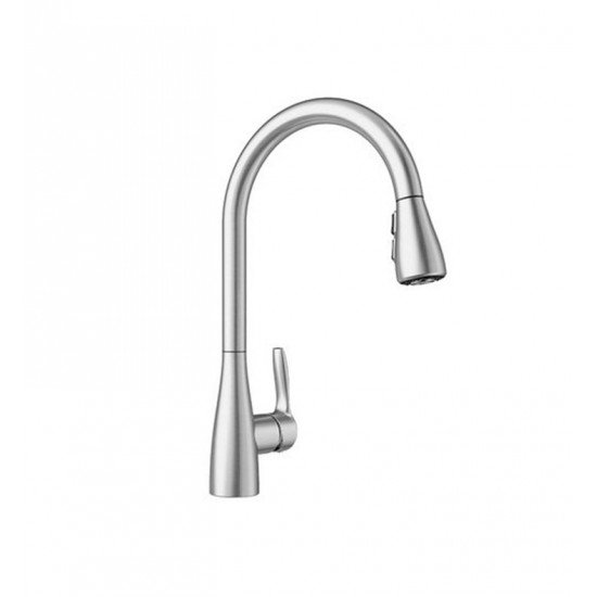 Blanco 442208 Atura 1.5 GPM Kitchen Faucet with Pulldown Spray in Stainless Steel