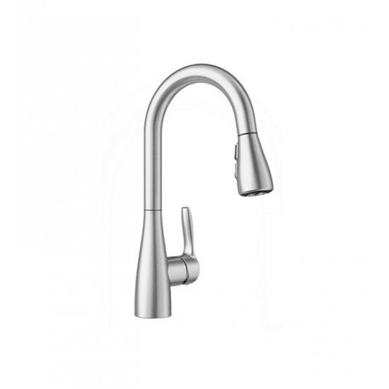Blanco 442210 Atura 1.5 GPM Bar Kitchen Faucet with Pulldown Spray in Stainless Steel