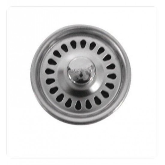 Blanco 440007 Deluxe Decorative Stainless Steel Basket Waste Strainer in Chrome