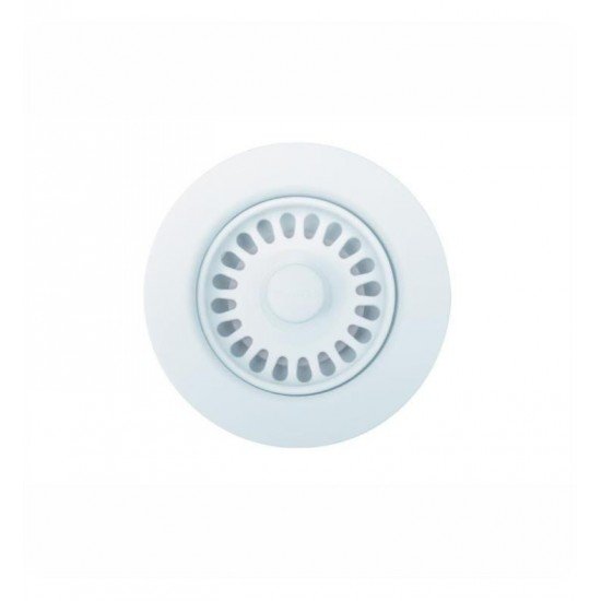 Blanco 441096 Sink Disposal Flange Trim Insert and Strainer in White