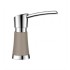 Blanco 442053 Artona Deck Mounted Soap/Lotion Dispenser in Truffle/Stainless Steel