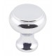 Hardware Resources 3898PC Westbury 1 1/4" Zinc Round Mushroom Shaped Cabinet Knob in Polished Chrome