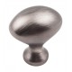 Hardware Resources 897L Merryville 1 1/4" Zinc Oval Shaped Cabinet Knob