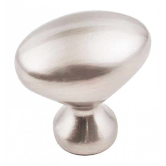 Hardware Resources 897L Merryville 1 1/4" Zinc Oval Shaped Cabinet Knob