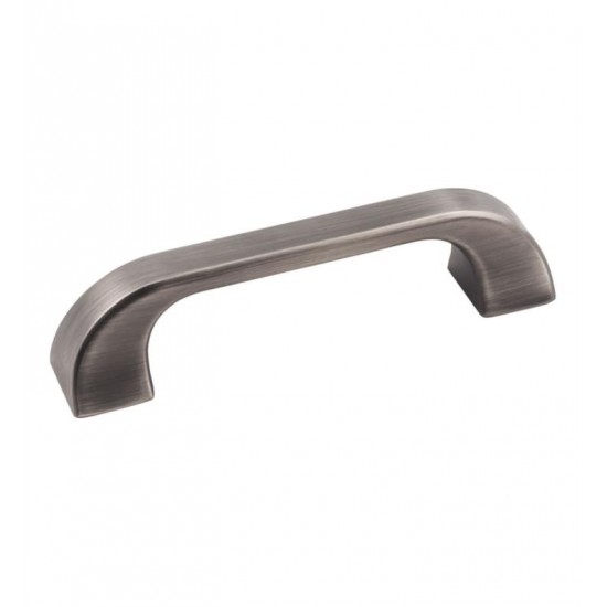 Hardware Resources 972-96 Marlo 3 3/4" Center to Center Zinc Handle Cabinet Pull