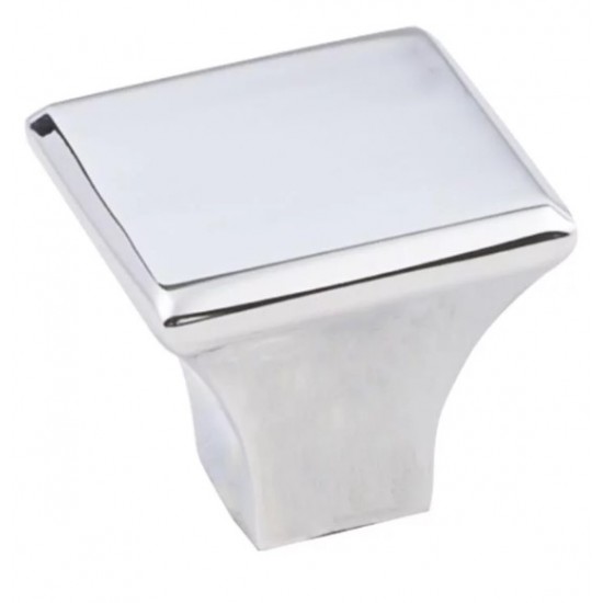 Hardware Resources 972S Marlo 7/8" Zinc Square Shaped Cabinet Knob