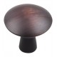 Hardware Resources 988 Zachary 1 1/8" Zinc Round Mushroom Shaped Cabinet Knob