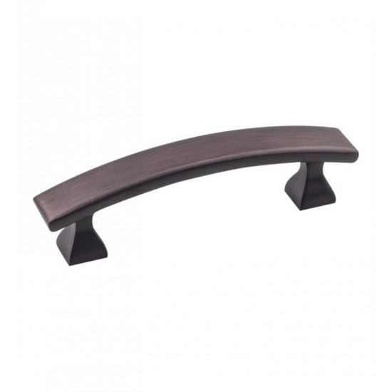 Hardware Resources 449-3 Hadly 3" Center to Center Zinc Arch Cabinet Pull