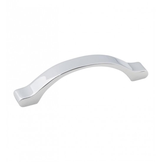 Hardware Resources 511-96 Seaver 3 3/4" Center to Center Zinc Arch Cabinet Pull