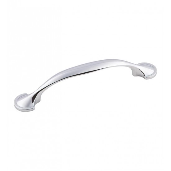 Hardware Resources 647-96 Watervale 3 3/4" Center to Center Zinc Arch Cabinet Pull