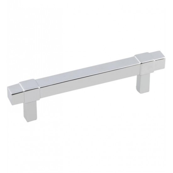 Hardware Resources 293-96 Zane 3 3/4" Center to Center Zinc Die Cast Bar Cabinet Pull