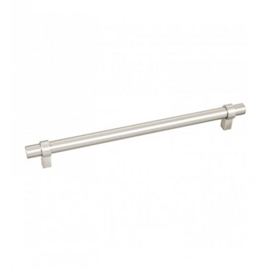 Hardware Resources 5224SN Key Grande Bar Cabinet Pull in Satin Nickel