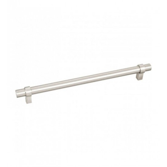 Hardware Resources 5480SN Key Grande Bar Cabinet Pull in Satin Nickel