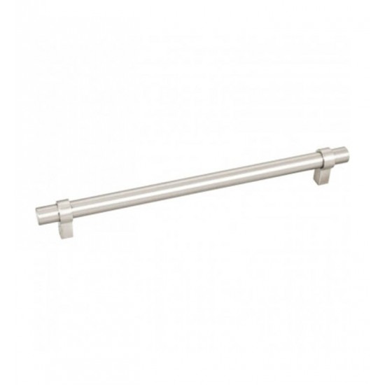 Hardware Resources 5673SN Key Grande Cabinet Bar Pull in Satin Nickel