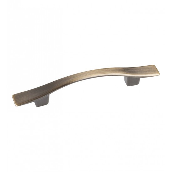 Hardware Resources 840AB Kingsport Cabinet Pull in Brushed Antique Brass