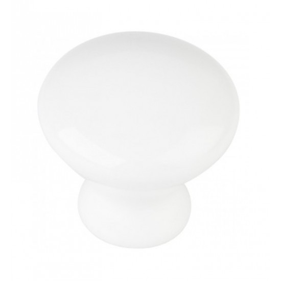 Hardware Resources 33856WH Tempo Cabinet Knob