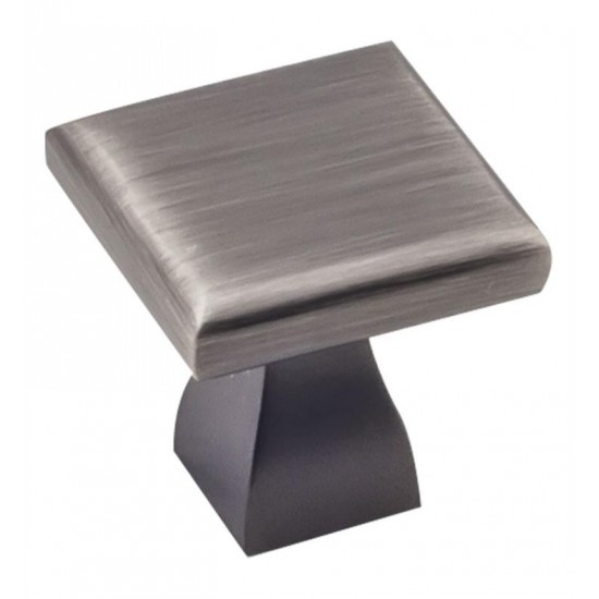 Hardware Resources 449 Hadly 1" Zinc Square Shaped Cabinet Knob