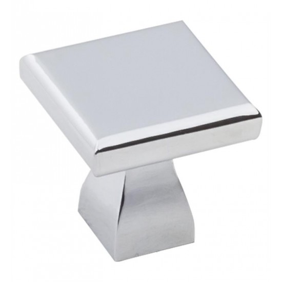 Hardware Resources 449 Hadly 1" Zinc Square Shaped Cabinet Knob