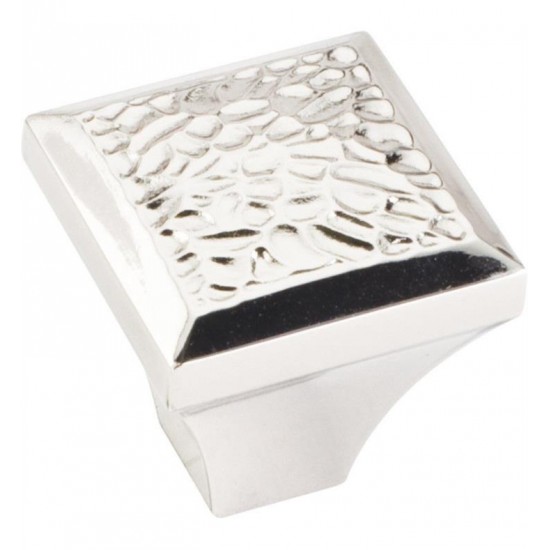 Hardware Resources 457 Solana 1 1/4" Square Hammered Texture Cabinet Knob