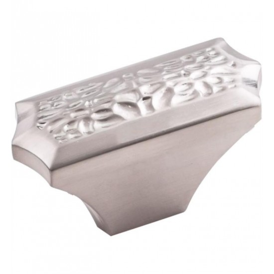 Hardware Resources 457L Solana 2" Rectangular Hammered Texture Cabinet Knob