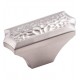 Hardware Resources 457L Solana 2" Rectangular Hammered Texture Cabinet Knob