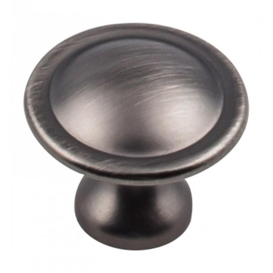 Hardware Resources 647 Watervale 1 1/8" Zinc Round Shaped Cabinet Knob