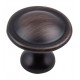 Hardware Resources 647 Watervale 1 1/8" Zinc Round Shaped Cabinet Knob