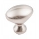 Hardware Resources 897 Merryville 1 1/8" Zinc Oval Shaped Cabinet Knob