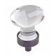 Hardware Resources G110 Harlow Glass Football Cabinet Knob