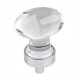 Hardware Resources G110 Harlow Glass Football Cabinet Knob