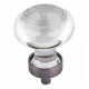 Hardware Resources G120 Harlow Glass Button Cabinet Knob