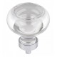 Hardware Resources G120L Harlow Glass Button Cabinet Knob