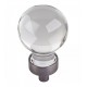 Hardware Resources G130 Harlow Glass Sphere Cabinet Knob