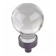 Hardware Resources G130 Harlow Glass Sphere Cabinet Knob