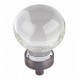 Hardware Resources G130L Harlow Glass Sphere Cabinet Knob