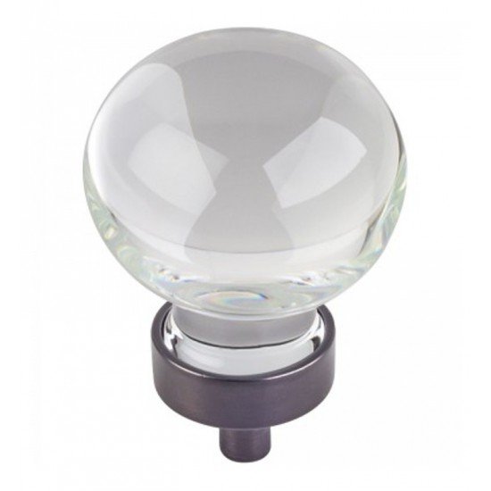 Hardware Resources G130L Harlow Glass Sphere Cabinet Knob