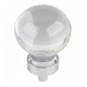 Hardware Resources G130L Harlow Glass Sphere Cabinet Knob