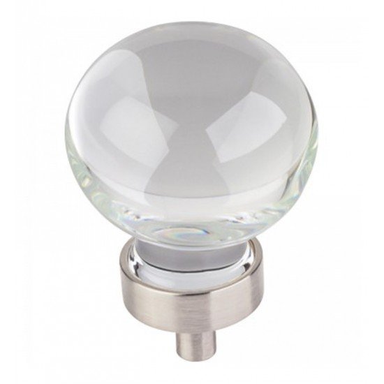 Hardware Resources G130L Harlow Glass Sphere Cabinet Knob