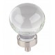 Hardware Resources G130L Harlow Glass Sphere Cabinet Knob