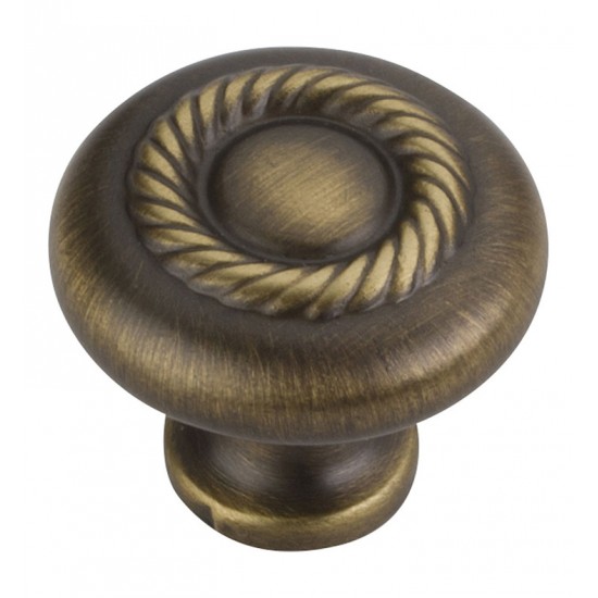 Hardware Resources Z117 Lenoir Cabinet Knob with Rope Detail