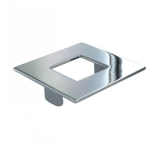 Topex 8-1071064 Italian Designs 3 1/2" Square Cabinet Pull with Hole