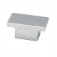 Topex Z207904400 Contemporary Modern Times 1 3/4" Small Rectangular Cabinet Knob