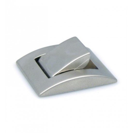 Topex Z50110326262 1 3/4" Zinc Alloy Folding Cabinet Knob in Matte Nickel
