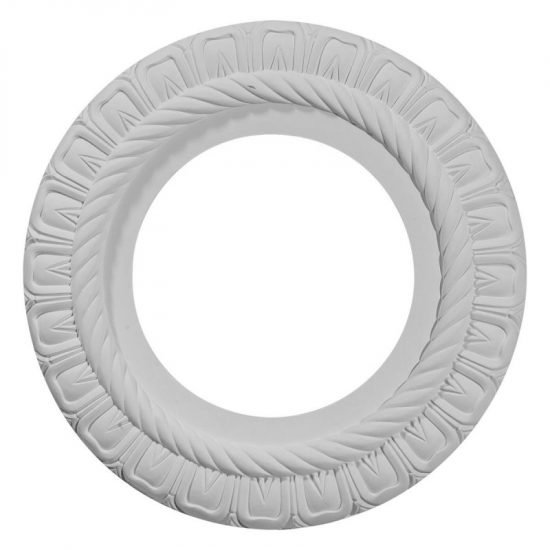 10 5/8″OD X 5 3/4″ID X 1/2″P CEILING MEDALLION (FITS CANOPIES UP TO 7″)