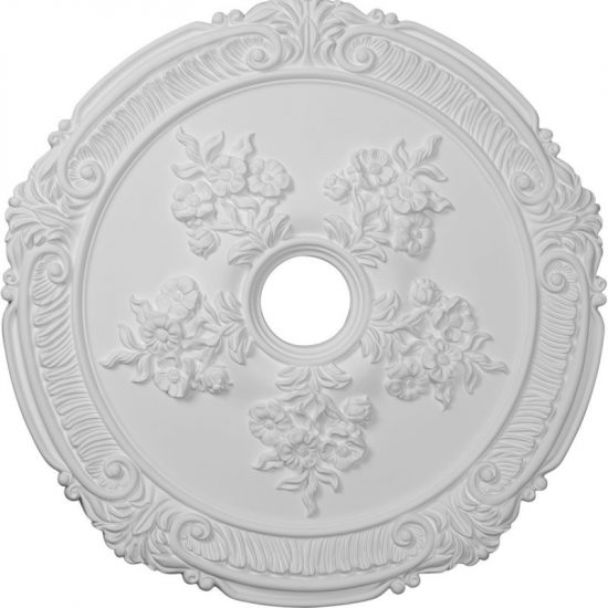 26″OD X 3 3/4″ID X 1 1/2″P CEILING MEDALLION (FITS CANOPIES UP TO 4 1/2″)