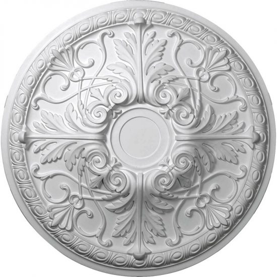 26″OD X 3 7/8″ID X 3″P CEILING MEDALLION (FITS CANOPIES UP TO 5 1/2″)