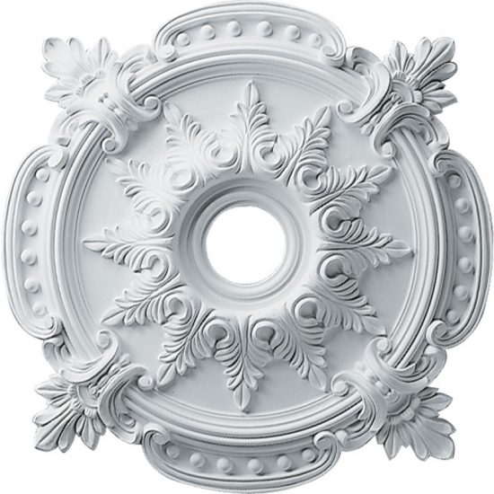 28 3/8″OD X 4 1/2″ID X 1 5/8″P CEILING MEDALLION (FITS CANOPIES UP TO 6″)